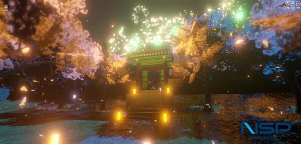 NSP통신-가상 세계의 도산서원을 배경으로 한 콘텐츠 체험 (사진 = 경상북도)