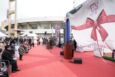 [NSP PHOTO]신상진 성남시장 분당중 아이스하키부, 성남시와 대한민국 빛내는 선수로 성장하길