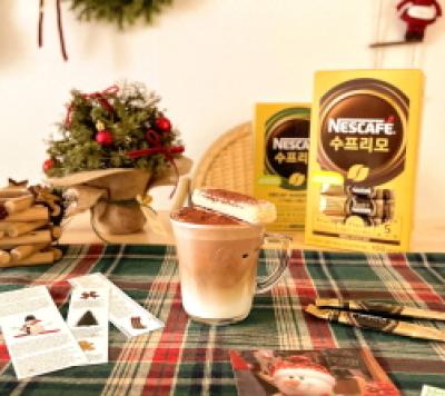 [NSP PHOTO]마셔볼까네스카페 집에서도 즐기는 티라미수 라떼 레시피