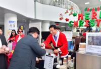 [NSP PHOTO]장성군, 종무식 대신 전직원 커피 나눔 소통 훈훈