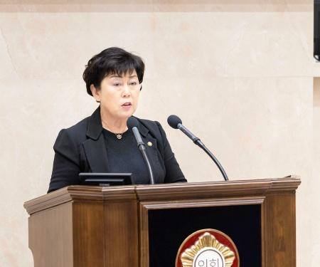 NSP통신-5분 자유발언하는 김상수 용인시의원. (사진 = 용인특례시의회)