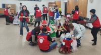 [NSP PHOTO]둥글개봉사단, 다문화 어린이와 함께하는 동물매개치유 활동 전개