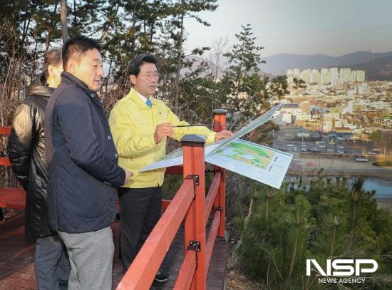 NSP통신-와우공원 및 와우생태호수공원 점검 (사진 = 광양시청)