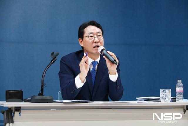 -정명근 화성시장이 발언을 하고 있다 사진 조현철 기자