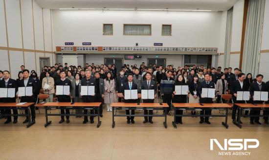 NSP통신-청렴실천 결의문 낭독 (사진 = 광양시청)