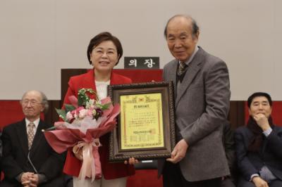 [NSP PHOTO]김정재 국회의원, 8년 연속 NGO 모니터단 선정 국정감사 우수의원 수상