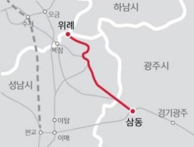 [NSP PHOTO]성남시, 위례삼동선 광역철도 예비타당성조사 대상 선정