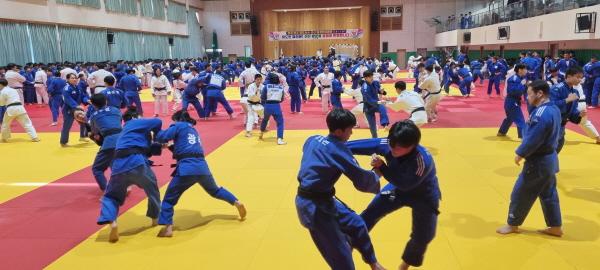 [NSP PHOTO]구미시, 전국 우수 유도선수 동계전지훈련 유치