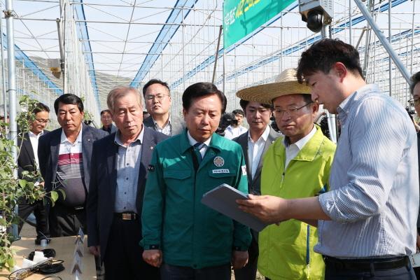 [NSP PHOTO]안동시, 다양한 농촌진흥사업 발굴과 스마트 기술 접목한 지속가능한 농업환경 조성