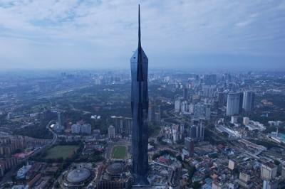[NSP PHOTO]삼성물산, 초고층 세계 1·2빌딩 공사 완료