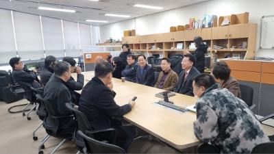 [NSP PHOTO]완주군의회, 2024 신년 언론인과의 간담회 개최