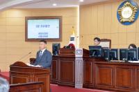 [NSP PHOTO]신용식 광양시의원, 제324회 임시회 1차 본회의서 5분 자유발언