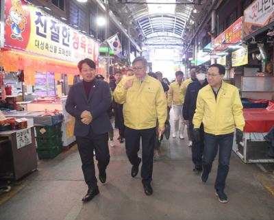 [NSP PHOTO]강현도 오산시 부시장, 겨울철 화재예방 합동 점검