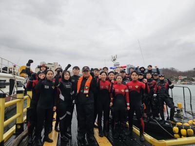 [NSP PHOTO]김지한 포항해경서장, 인명구조 훈련 참관 통한 구조 대응태세 점검