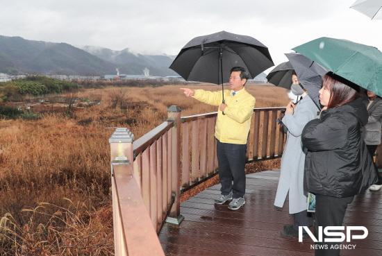 NSP통신-광양읍 합강 도시생태축 복원사업 현장 (사진 = 광양시청)
