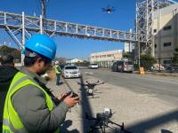 [NSP PHOTO]여수시, 여수산단 대기오염물질 배출 합동점검 실시