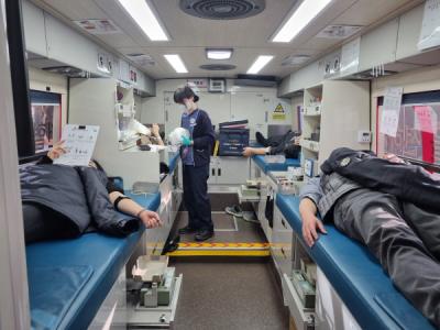 [NSP PHOTO]군위군 보건소, 새 생명 나눔 헌혈운동 전개