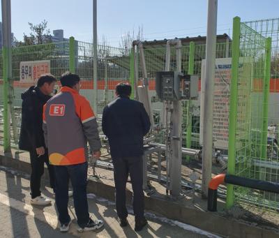 [NSP PHOTO]오산시, LPG충전사업소 사고예방 합동 안전점검