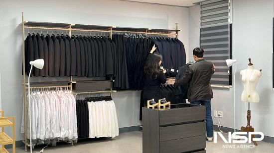 NSP통신-청년 정장 무료 대여사업 청년 감동 날개 (사진 = 광양시청)