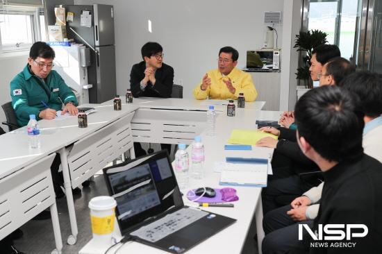NSP통신-정인화 광양시장 익신산단 내 신산업 R&D센터 방문 (사진 = 광양시청)