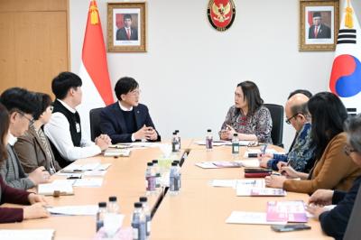 [NSP PHOTO]안산시 이민청 유치 공감 표한 3개국 대사 한마음 노력