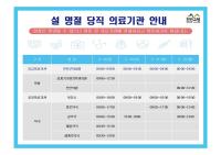 [NSP PHOTO]진안군, 설 연휴 9~12일 특별 의료대응체계 운영