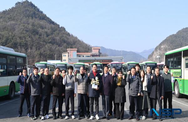 [NSP PHOTO]구미시, 설맞이 유관기관·운수업체 방문...종사자 격려