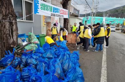 [NSP PHOTO]여수시, 민·관합동 여수산단 주변 청결활동 펼쳐