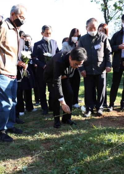 [NSP PHOTO]경기도, 국가 대신 선감학원 사건 희생자 유해발굴 직접 추진