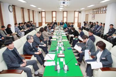 [NSP PHOTO]안동시의회, 새해 첫 의원 간담회 열고 집행부와 주요 현안 논의