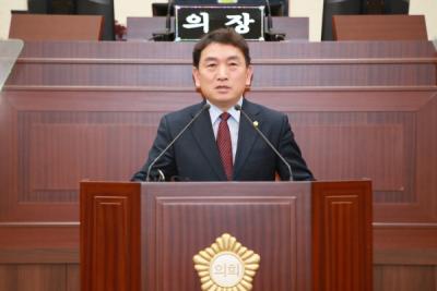 [NSP PHOTO]안동시의회, 김호석 의원 5분발언 통해 사통팔달 교통망 활용 방안 제안