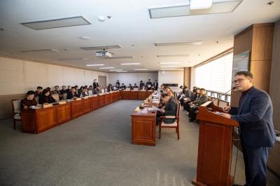 [NSP PHOTO]군산시의회, 새만금 기본계획 재수립 대응 의원간담회