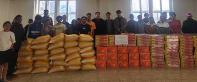 [NSP PHOTO]영암군 외국인주민지원센터, 식재료 기부나눔 봉사활동