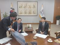 [NSP PHOTO]이병선 속초시장, 김진태 도지사 면담 道․市 원팀 협업 건의