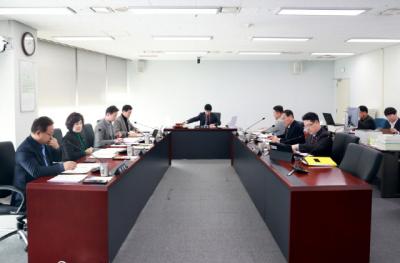 [NSP PHOTO]성남시의회, 291회 임시회 제1차 경제환경위 심사 마쳐