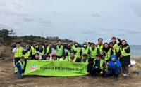 [NSP PHOTO]제스프리, 디프다 제주와 해양쓰레기 수거 비치클린 캠페인 전개
