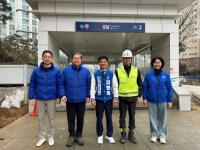 [NSP PHOTO]김병욱 의원, 분당을·GTX-A 성남역 연결하는 마을버스 노선 신설 공약 발표