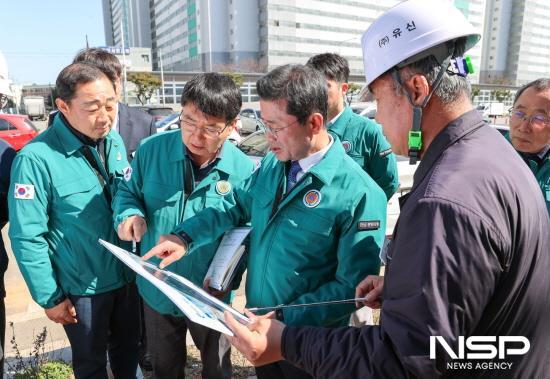 NSP통신-광양항 배후도로 확·포장공사 (사진 = 광양시청)