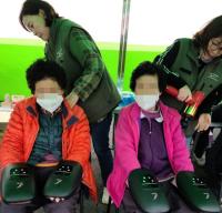 [NSP PHOTO]찾아가는 전남행복버스, 진월면 방문해 다양한 봉사 펼쳐