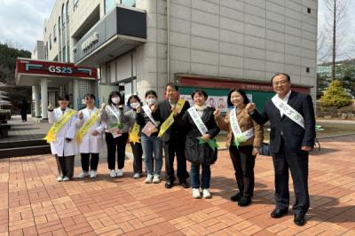 [NSP PHOTO]상주시보건소, 결핵예방의 날 기념 캠페인 실시