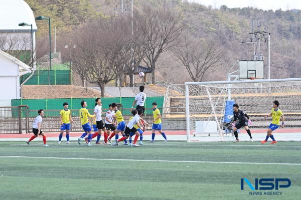 [NSP PHOTO]청송군, 2024년 경북·대구권역 전국 고등축구리그 개막