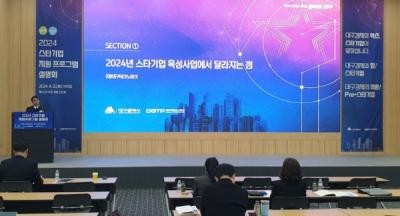 [NSP PHOTO]대구광역시, 2024년 스타기업 지원 프로그램 설명회 개최
