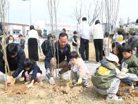 [NSP PHOTO]한국전력기술, 식목일 맞아 나라꽃 무궁화 3000그루 식재