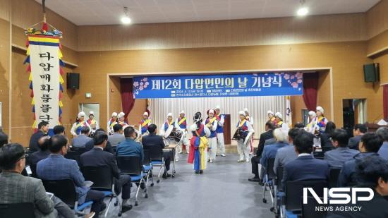 NSP통신-다압매화풍물단의 풍물 공연 (사진 = 광양시청)