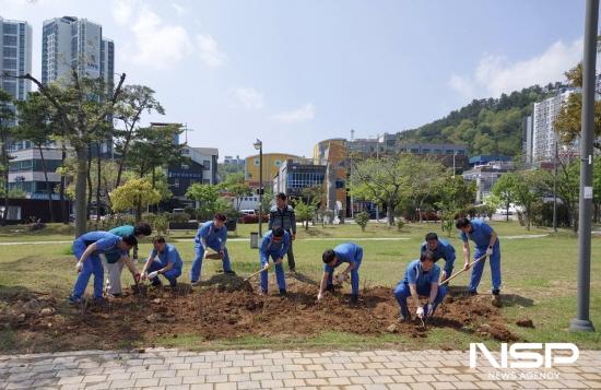 NSP통신-수목 식재 (사진 = 광양시청)
