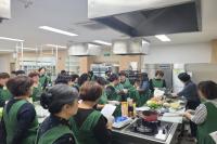 [NSP PHOTO]영양군, 우리음식연구회 대상 봄을 알리는 산채 교육 실시
