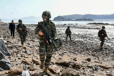 [NSP PHOTO]해병대 제2사단, 군·경 합동 도서수색작전 시행