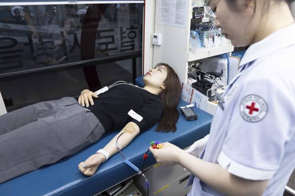 [NSP PHOTO]SKT, 창사 40주년 기념 40일간 헌혈 릴레이 나서