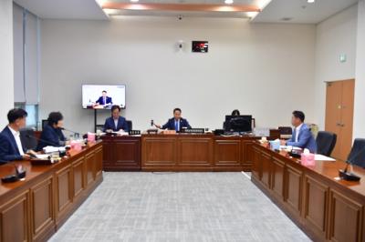 [NSP PHOTO]완주군의회, 기후위기 대응 탄소 중립 정책 연구회 승인