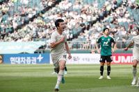 [NSP PHOTO]대구FC, 전북 원정에서 2대2 무승부
